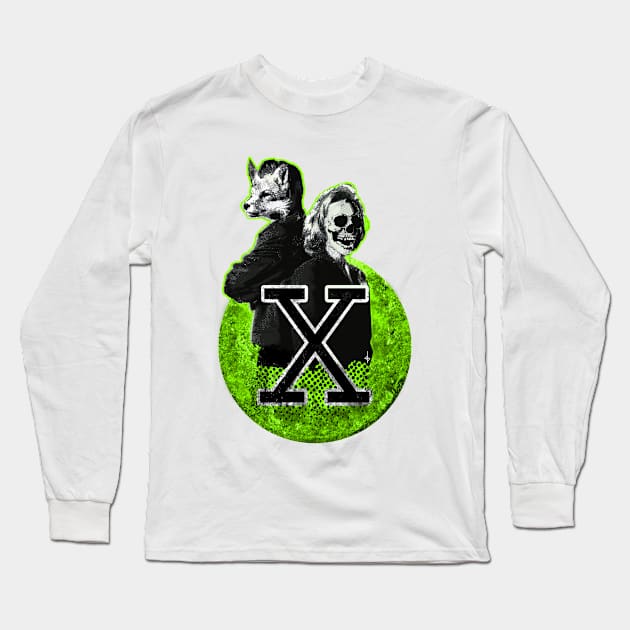 FOXNSKULLY Long Sleeve T-Shirt by Alkaloid Haus